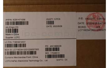 Lenovo 5CB1H71058 Tastatur inkl. Topcase ASM_JPN L82RG SG W/WH