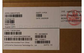 Lenovo 5CB1H71074 Tastatur inkl. Topcase ASM_BEL L82RG ST W/BU