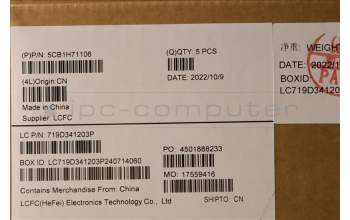 Lenovo 5CB1H71106 Tastatur inkl. Topcase ASM_UK L82RG ST W/BU