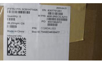 Lenovo 5CB1H71426 Tastatur inkl. Topcase ASM_TUR W 82R9 SG BL