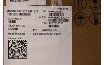 Lenovo 5CB1H71427 Tastatur inkl. Topcase ASM_THAI W 82R9 SG BL