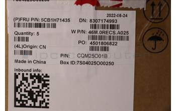 Lenovo 5CB1H71435 Tastatur inkl. Topcase deutsch W 82R9 SG BL