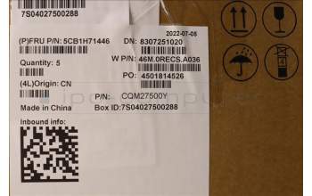 Lenovo 5CB1H71446 Tastatur inkl. Topcase schweiz W 82R9 SG BL