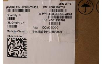 Lenovo 5CB1H71532 Tastatur inkl. Topcase ASM_JPN W 82R9 SG