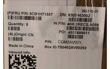 Lenovo 5CB1H71557 Tastatur inkl. Topcase ASM_SLV W 82R9 CG BL