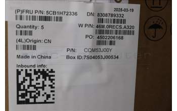 Lenovo 5CB1H72336 Upper Case ASM_HBW W 82R9 CG