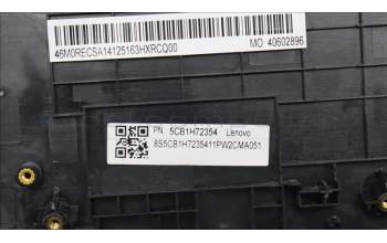 Lenovo 5CB1H72354 Tastatur inkl. Topcase spanisch W 82R9 SB BL
