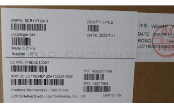 Lenovo 5CB1H72413 Tastatur inkl. Topcase ASM_ENG L82RM AB_FP