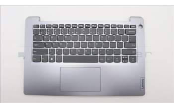 Lenovo 5CB1H72665 C-Abdeckung mit Tastatur, Englisch (US, Euro), arktisgrau, Fingerabdruckleser
