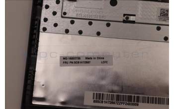 Lenovo 5CB1H72697 Tastatur inkl. Topcase schweiz L82RM AG_FP_BL