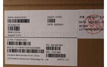 Lenovo 5CB1H72707 Tastatur inkl. Topcase spanisch L82RM AG_NFP