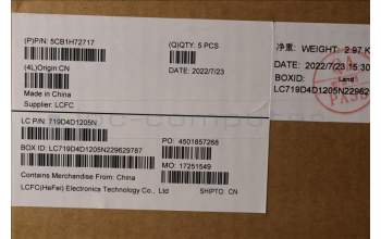 Lenovo 5CB1H72717 Tastatur inkl. Topcase deutsch L82RM AG_NFP