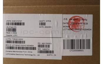 Lenovo 5CB1H72727 Tastatur inkl. Topcase schweiz L82RM AG_NFP