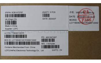 Lenovo 5CB1H72767 Tastatur inkl. Topcase ASM_ENG L82RM MB_FP