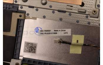 Lenovo 5CB1H72805 Tastatur inkl. Topcase ASM_FRA L82RM MB_FP_BL