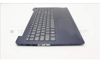 Lenovo 5CB1H77854 C-Cover with keyboard, Arabic, Abyss Blue, Backlight, Fingerprint, US