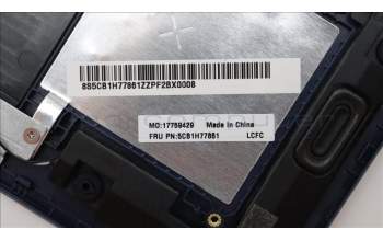 Lenovo 5CB1H77861 Tastatur inkl. Topcase ASM_FRA L82RK FP AB BL