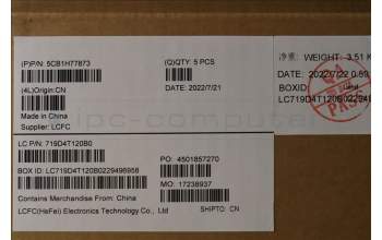 Lenovo 5CB1H77873 Tastatur inkl. Topcase ASM_LA SPA L82RK FPABBL