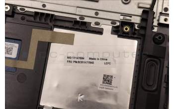 Lenovo 5CB1H77940 Tastatur inkl. Topcase ASM_SLV L82RK FP AG BL
