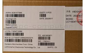 Lenovo 5CB1H77949 Tastatur inkl. Topcase ASM_ENG L82RK FP AG N