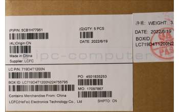 Lenovo 5CB1H77951 Tastatur inkl. Topcase ASM_ITA L82RK FP AG N