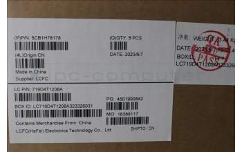 Lenovo 5CB1H78178 Tastatur inkl. Topcase ASM_TC L82RK FP MB N