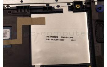Lenovo 5CB1H78232 Tastatur inkl. Topcase ASM_UK L82RK NFP AB N