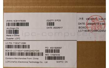 Lenovo 5CB1H78359 Tastatur inkl. Topcase ASM_ENG L82RK NFP MB N