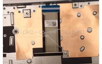 Lenovo 5CB1H78378 C-Abdeckung mit Tastatur, Skandinavien, Nebelblau, Ohne_Hintergrundbeleuchtung, Ohne_Fingerabdruckscanner