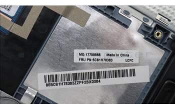 Lenovo 5CB1H78383 Tastatur inkl. Topcase ASM_EURO ENGL82RKNFPMBN