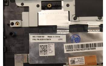 Lenovo 5CB1H78474 Tastatur inkl. Topcase ASM_KOR L82RE SG WH