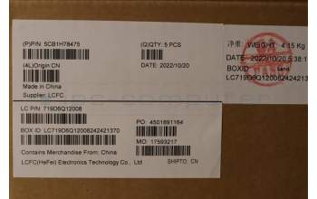 Lenovo 5CB1H78475 Tastatur inkl. Topcase ASM_LA SPA L82RE SG WH