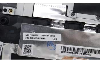Lenovo 5CB1H78483 Tastatur inkl. Topcase ASM_SLV L82RE SG WH