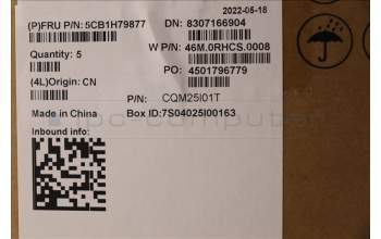 Lenovo 5CB1H79877 Tastatur inkl. Topcase ASM_ENG W 82R7 SG BL