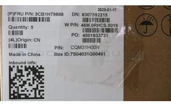 Lenovo 5CB1H79888 Tastatur inkl. Topcase ASM_TC W 82R7 SG BL