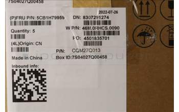 Lenovo 5CB1H79959 Tastatur inkl. Topcase ASM_HBW W 82R7 CG BL