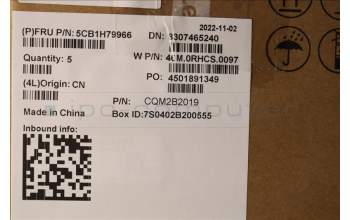 Lenovo 5CB1H79966 Tastatur inkl. Topcase ASM_EURO ENGW82R7 CG BL