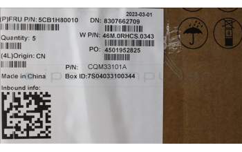 Lenovo 5CB1H80010 Tastatur inkl. Topcase ASM_POR W 82R7 SB BL