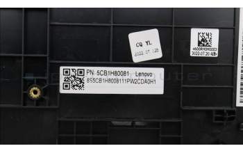 Lenovo 5CB1H80081 C-Cover with keyboard,Portuguese,Storm Grey