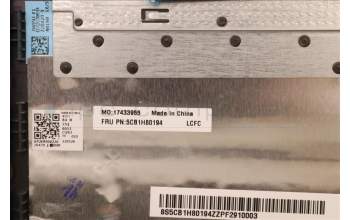 Lenovo 5CB1H80194 Tastatur inkl. Topcase ASM_HIN L82TU IG_IMR