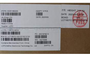 Lenovo 5CB1H80200 Tastatur inkl. Topcase ASM_LA SPA L82TU IG_IMR