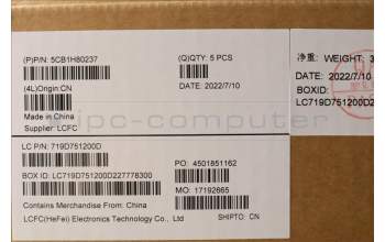 Lenovo 5CB1H80237 Tastatur inkl. Topcase ASM_SLV L82TV BU_BK_TEX