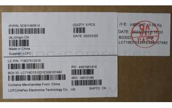 Lenovo 5CB1H80614 Tastatur inkl. Topcase ASM_LA SPA L82TV IG_IMR