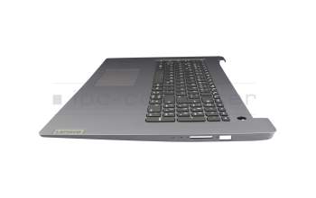 5CB1H80740 Original Lenovo Tastatur inkl. Topcase DE (deutsch) schwarz/grau mit Backlight