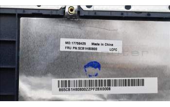 Lenovo 5CB1H80800 Tastatur inkl. Topcase ASM_RUS L82RL NFP AB U