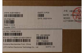 Lenovo 5CB1H80812 Tastatur inkl. Topcase schweiz L82RL NFP AB U