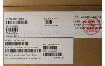 Lenovo 5CB1H80852 Tastatur inkl. Topcase ASM_UK L82RL NFP AG U