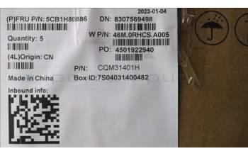 Lenovo 5CB1H80886 Tastatur inkl. Topcase spanisch W 82R8 SG