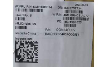 Lenovo 5CB1H80894 Tastatur inkl. Topcase ASM_RUS W 82R8 SG