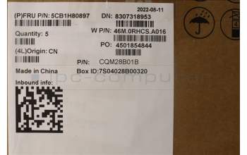 Lenovo 5CB1H80897 Tastatur inkl. Topcase ASM_ARA W 82R8 SG